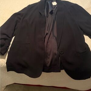 LC Lauren Conrad Midnight Blazer